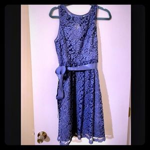 Periwinkle/indigo lace dress